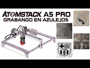 Atomstack A5 PRO Recording on Tiles