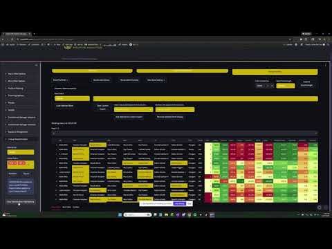 Portfolio Manager: Reoptimization and Projections Management