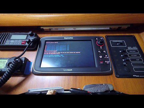 Raymarine e series software update