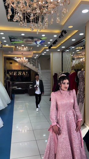 Bridal Boutique Moments: A Romantic Encounter