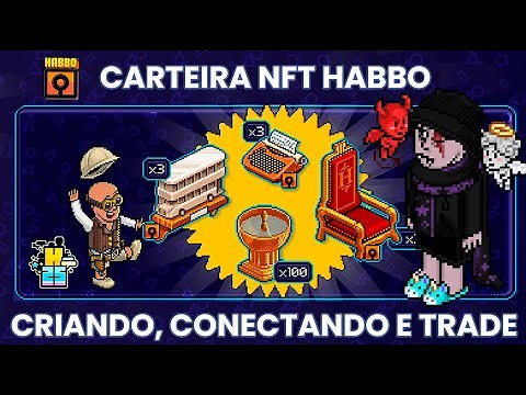 Ajuda Habbo 3 - Habbo NFT, Criando, conectando e Trade #Habbo25 #HabboNFT