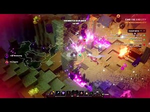 Minecraft Dungeons End Wilds! Cross The Chorus Forest! Part 27