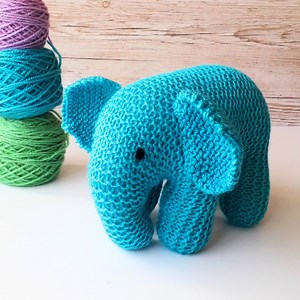 Baby Elephant Knitting Pattern Instant Download - Etsy