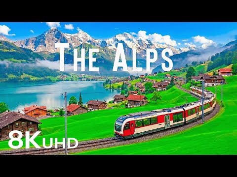 The Alps 8K | Majestic Alpine Landscapes & Scenic Villages in Switzerland, Germany & Italy