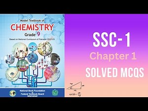 Chemistry Class 9 Chapter 1 MCQs Federal Board | National Book Foundation