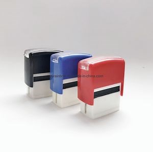 [Hot Item] Self Inking Stamp with Single Pad (office stationery/plastic injection/Office seal)