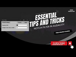 Notch Filter in audacity