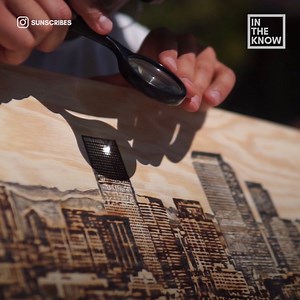 5.4M views · 3.2K shares | These beautiful pieces of artwor, are created with sunlight. ☀️ (Via: In The Know) | OMGFacts | Facebook