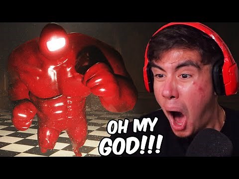 AMONG US BUT A HUGE BUFF IMPOSTOR WANTS MILK FROM YOU & ITS ACTUALLY TERRIFYING | Free Random Games