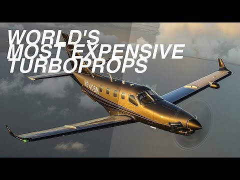 Top 5 Most Expensive Turboprops | Price & Specs