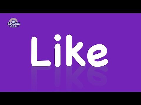 Sight word "like"