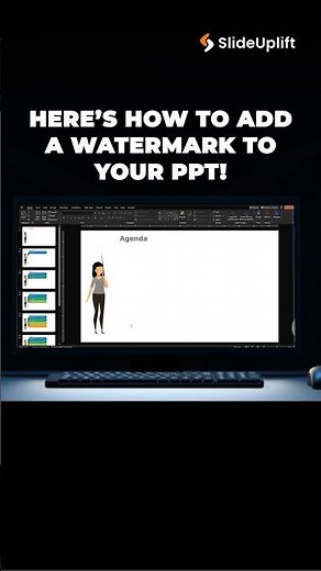 Protect your slides! Add a watermark to PPT 🔥 #powerpoint #shorts