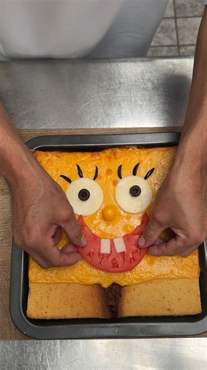 99K views · 191 reactions | Spongebob Stuffed Cornbread! Cornbread that’s square & full of flair ⭐ | Chefclub New Zealand | Facebook
