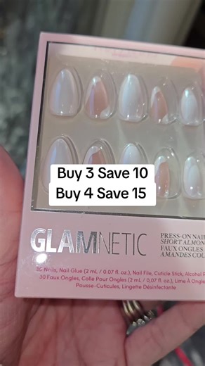@Glamnetic #nail #nailsathome #pressonnails #diynails #glamneticnails glamnetic Press On nails