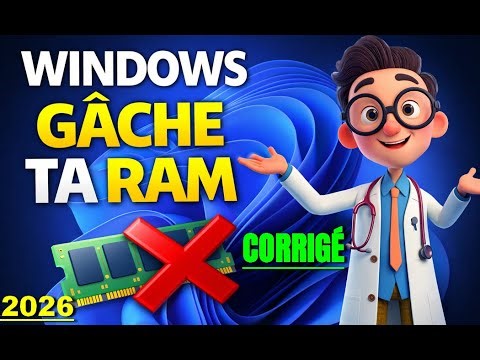 Windows 11 utilise mal ta RAM : la vraie SOLUTION pour plus de PERFORMANCES (2026)