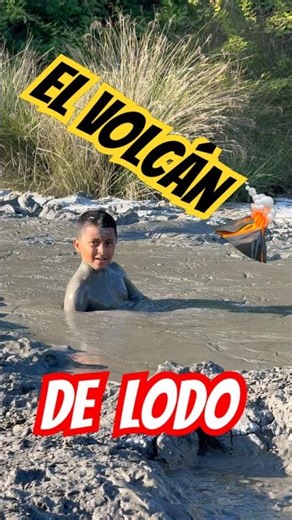 Thiago wants to bathe in the mud volcano #shorts