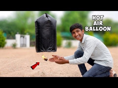 How To Make Hot Air Balloon At Home - Easy | Sky Lantern