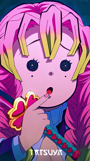 She is too cute damn 😍😍😍 #kimetsunoyaiba #demonslayer #mitsurikanroji #animeedit #animetiktok