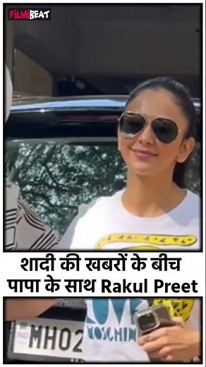 Rakul Preet Singh spotted with father #rakulpreetsingh #viral #shorts