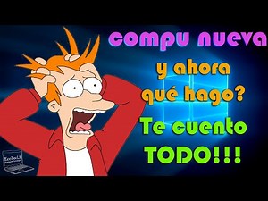 Como configurar tu NOTEBOOK o PC con WINDOWS 10 recién comprada