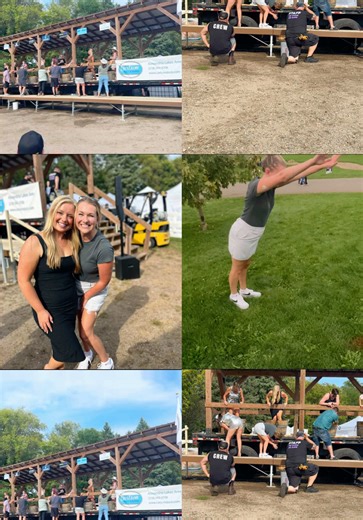 Grape Stomp 2025 was (mostly*) a success 🍇🍷 *bee stings, lots of blood, spills, ketchup…everywhere, more bee stings, more blood #grapestomp #winery #minnesota #thingstodomn