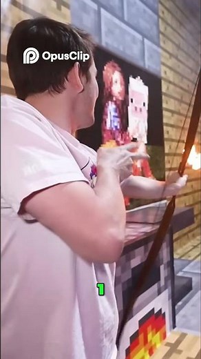 Minecraft Level 4 Flaming Arrows & TNT Explosions! Mr Beast