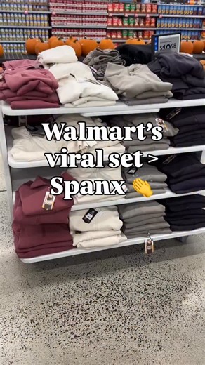 60K views · 7.5K reactions | Comment NEED for links! When Walmart drops a set this good… you run  So soft, so smoothing, and not $100+  On a desktop, tap here: https://liketk.it/5suZe #walmart #walmartdeals #walmartfind #walmartfashion #walmartstyle #walmartlookforless #affordablefashion #budgetstyle #budgetfashion #spanx | The Budget Babe | Facebook