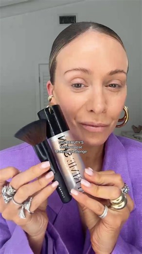 DAY 16 | PRIME SKIN 🙌🏼✨ Perfect as a primer under foundation or for a light foundation look like @Natalie Gee It blurs imperfections and gives you the iconic Gee glow #primeskin #nomakeupmakeup