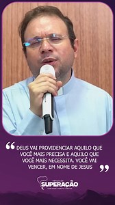 Padre Fabrício: “Deus vai providenciar aquilo que você mais precisa e aquilo que você mais necessita. Você vai vencer, em nome de Jesus.” | TV SOL
