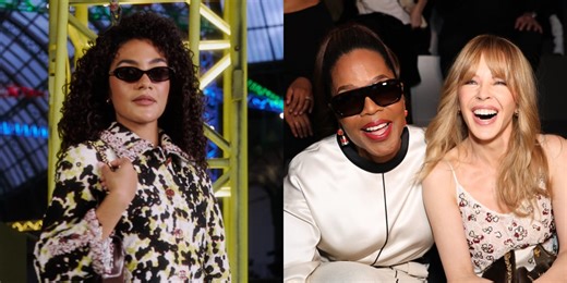 Oprah Winfrey Meets Olivia Dean for First Time, Hangs with Kylie Minogue Inside the Chanel Fashion Show - Just Jared - Celebrity News and Gossip | Entertainment