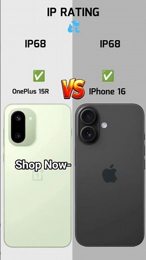 OnePlus 15R Vs IPhone 16