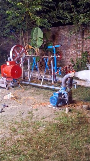 Build Flywheel Spring Machine Make Electricity Free Energy Generator