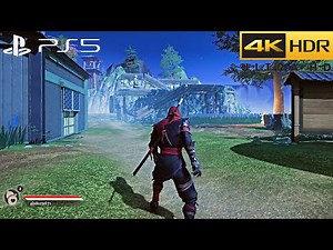 Aragami 2 (PS5) HDR 4K Gameplay - 3rd Person Stealth Assassin Game