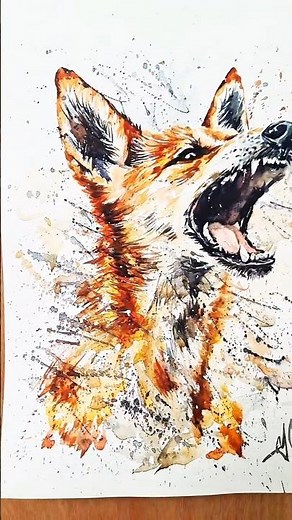 The Wild Dingo Comes to Life 🐾💫🌕 #shorts