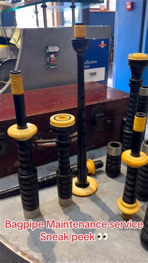 26K views · 319 reactions | Here’s a small section of what you would receive in a bagpipe maintenance service! Our Bagpipe Shop experts will take care of the maintenance service for you! Check out our website for what the full service entails! | The National Piping Centre | Facebook