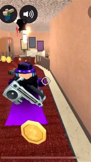 Run run Rudolph Roblox meme [Mm2]￼