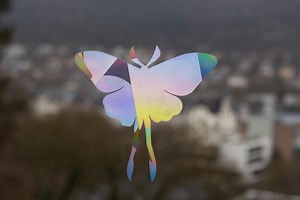 Sun Catcher Sticker Konfetti Schmetterling - Etsy.de