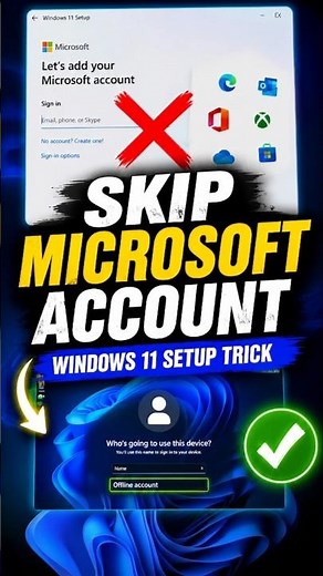 How to Skip Microsoft Account in Windows 11 Setup | Bypass Sign In (2026)