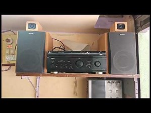 Denon PMA 1500 R2 Stereo amplifier and Aiwa speakers