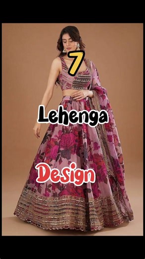 ✨Top 7 Lehenga Designs 💕