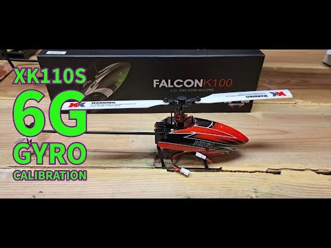 XK110 Micro RC Helicopter Gyro Calibration