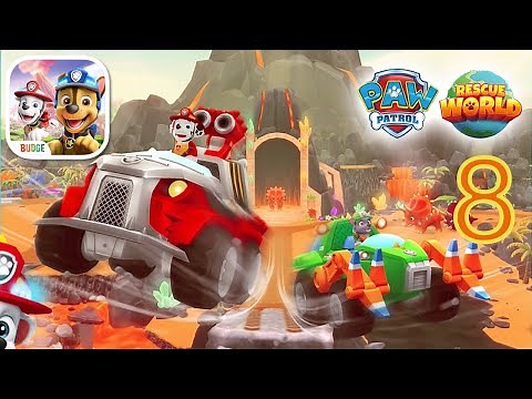 PAW Patrol Rescue World - DINO WILDS New Update With Chase, Marshall and Rocky