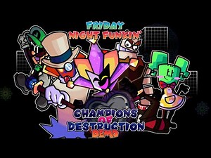 Friday Night Funkin' - Champions of Destruction DEMO (UPDATE) FNF MODS #fnf #fnfmod #fnfmods