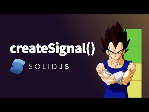 What are SolidJS Signals?