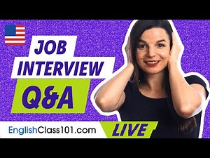 Basic Job Interview Questions and Answers in English