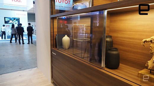 Panasonic's new prototype TV can hide in plain sight: http://engt.co/2dCcBqv | Engadget