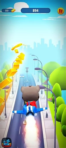 Talking Tom Run Gold 💎 Best Run Ever | No Miss Challenge