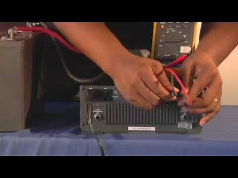 How to Take a Voltage Reading on an Inverter