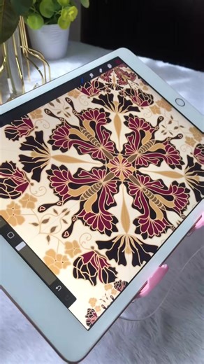 Exploring Batek Patterns on Procreate