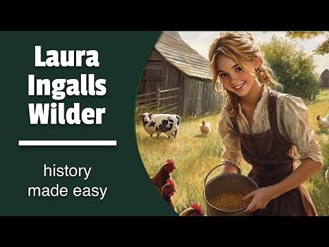 Laura Ingalls Wilder Life Story | Little House on the Prairie | History Made Easy